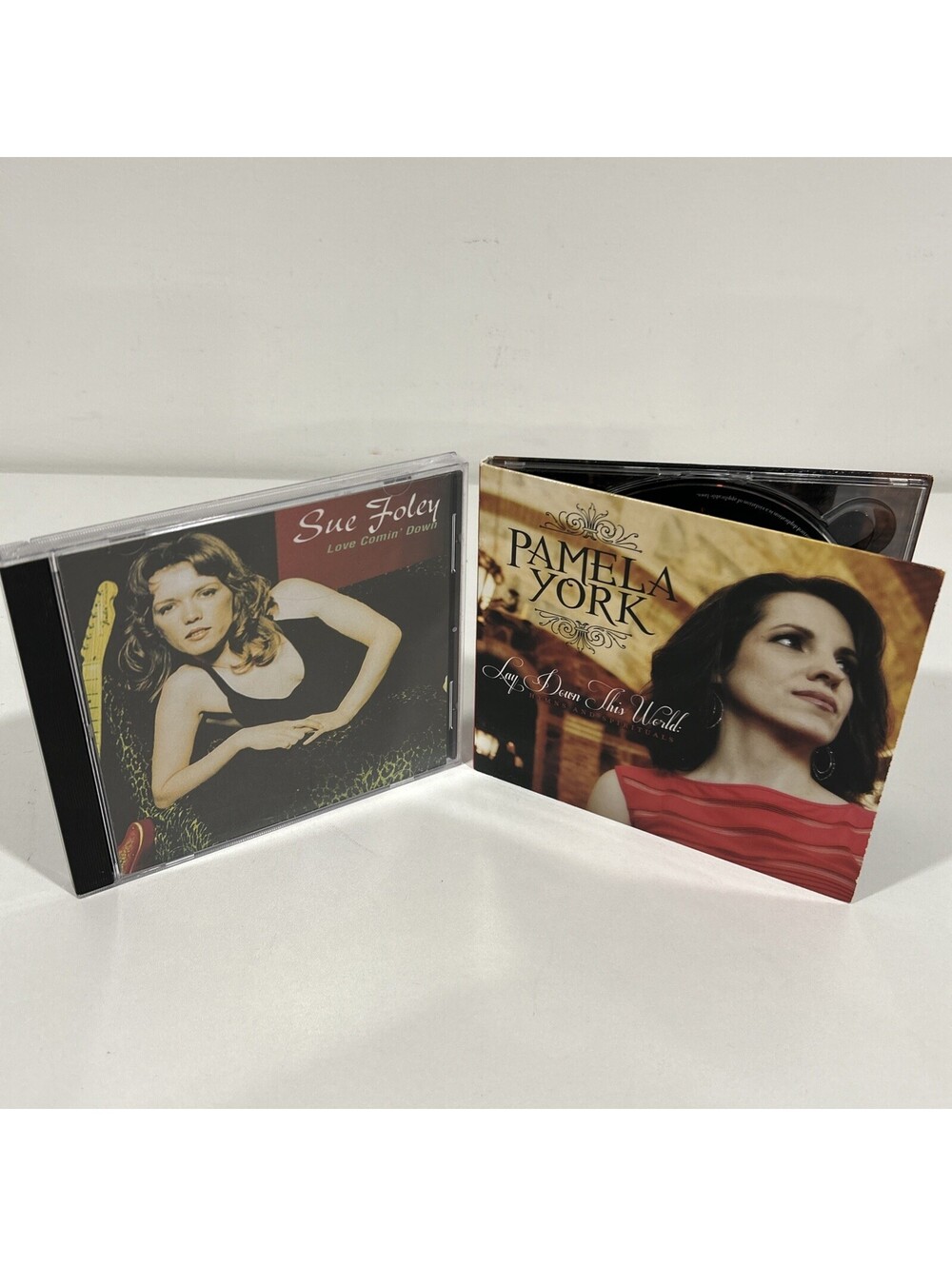 JAZZ BLUES CD Pair Pamela York Sue Foley Hymns Spirituals Love Comin Down